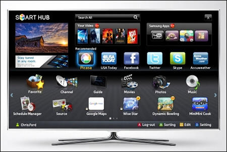 The New Samsung Smart TV 2012