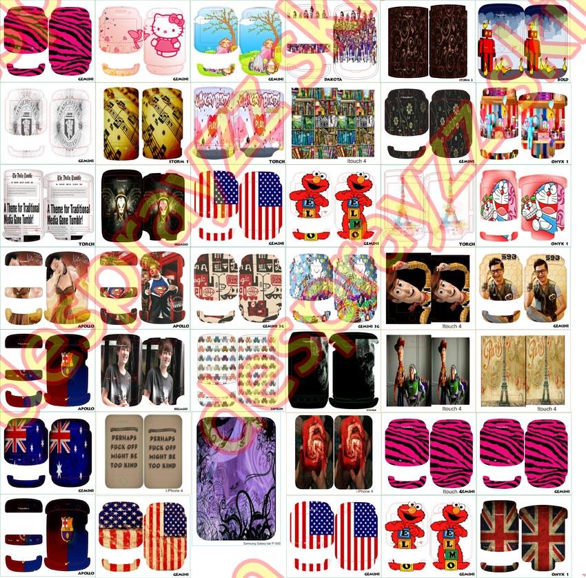 Terjual VENDOR Garskin BB, NoteBook, Samsung, Nokia, SE, I 