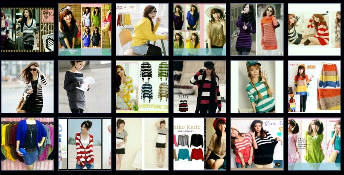 PAKAIAN WANITA CANTIK ALA KOREA SERBA 50.000 RUPIAH!