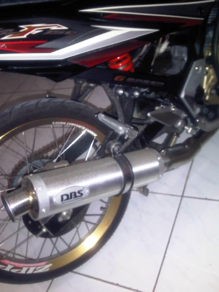 Terjual Knalpot DBS Titan 100% baru bwt Satria FU 150 