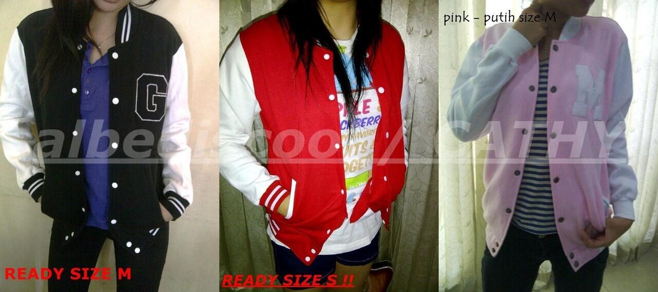 jaket baseball / varsity READY STOK! ayo di pilihhhh gan.. NEW ITEM