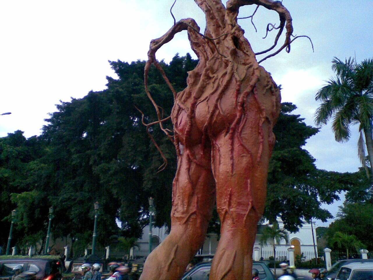 Patung Pantat di Yogyakarta (yang tau arti dari patung ne masuk gan)