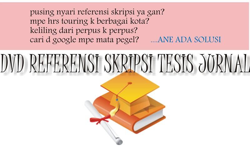4 DVD referensi skripsi tesis jurnal 60.000 rupiah
