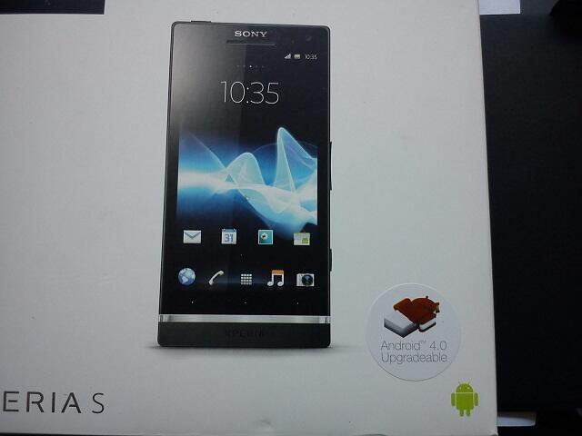 SONY XPERIA S LT26i Black Lengkap Garansi Resmi Oktober 2013 Mulus Like New