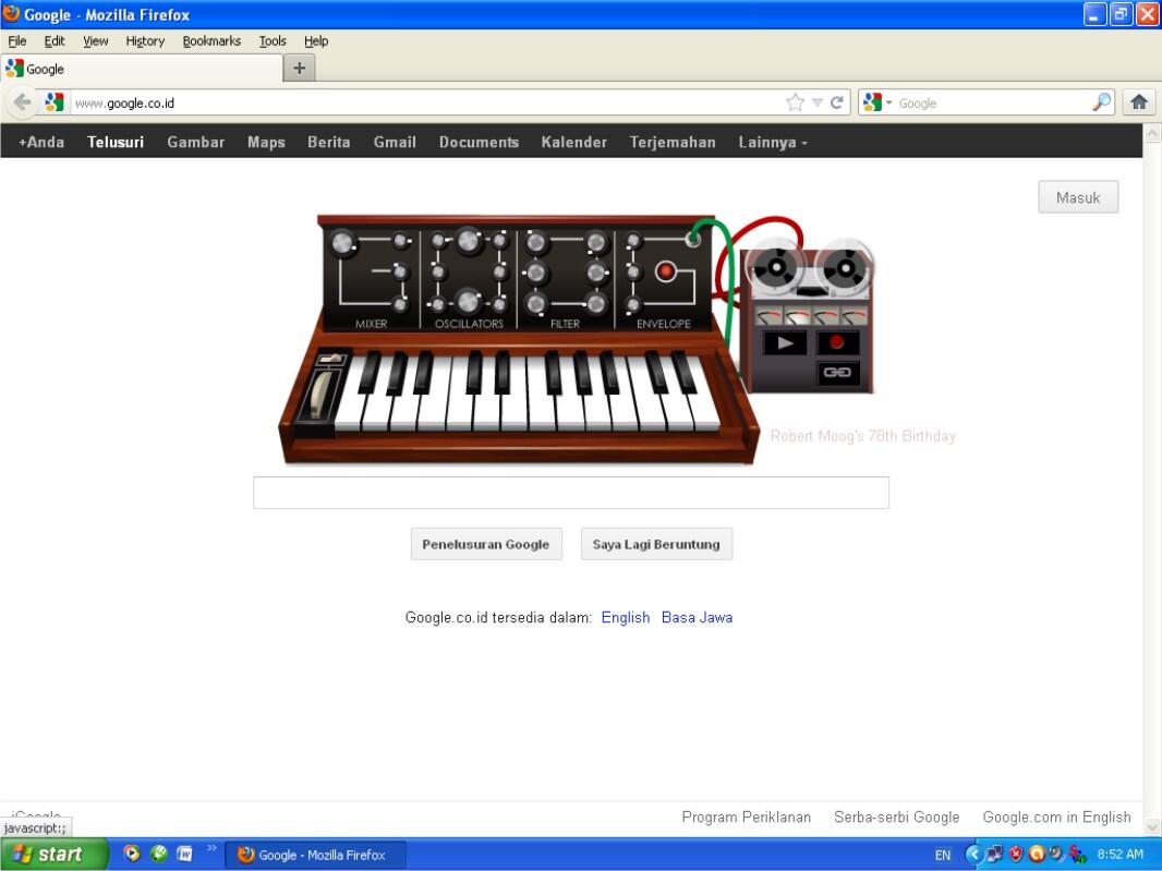 Satu lagi keanehan dan keunikan Google