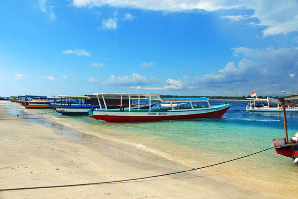 Relaksasi Rangkaian 3 Gili (Ayer, Meno, Trawangan)