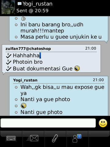 Testimonial Pelanggan Chatoshop (a.k.a zulfan777)