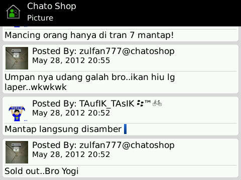 Testimonial Pelanggan Chatoshop (a.k.a zulfan777)