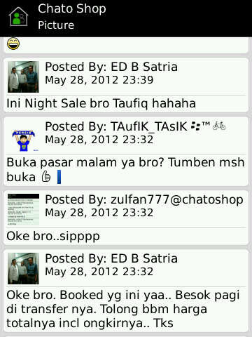 Testimonial Pelanggan Chatoshop (a.k.a zulfan777)