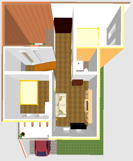 Lihat House Plans Small Type Affair 9 Model Rumah Ukuran 