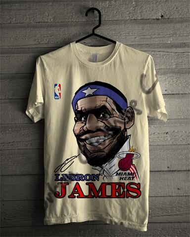 T-SHIRT KAOS DISTRO NBA BASKETBALL ( MIAMI HEAT LAKERS ETC) & SLAMDUNK READY STOCK !!