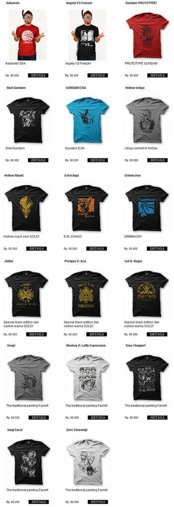 Testimonials &amp; Feedback &#9608;&#9608; HeyKibo | Distro nya Kaos Anime &#9608;&#9608;