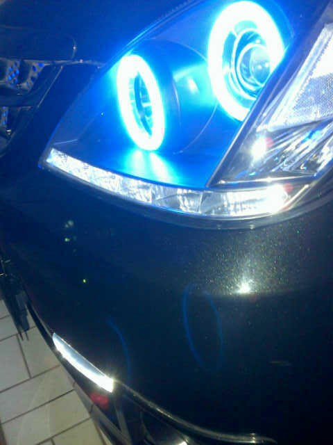 Jual Bohlam LED Sein u/ mobil 45 SMD 3528, warna kuning-oren-orange!!