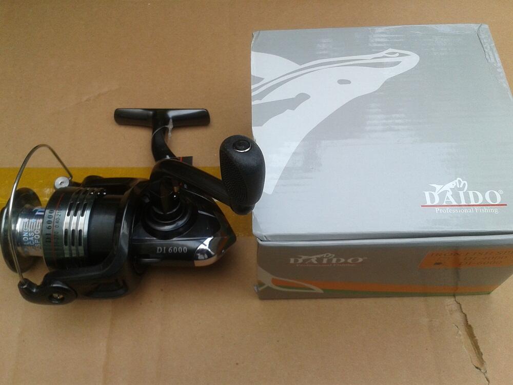 macam2 reel merk pionner, daido, shimano, golden fish