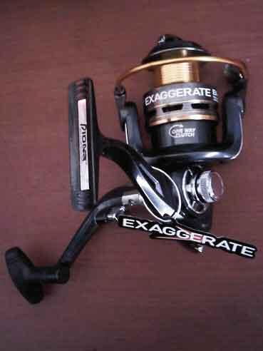 macam2 reel merk pionner, daido, shimano, golden fish