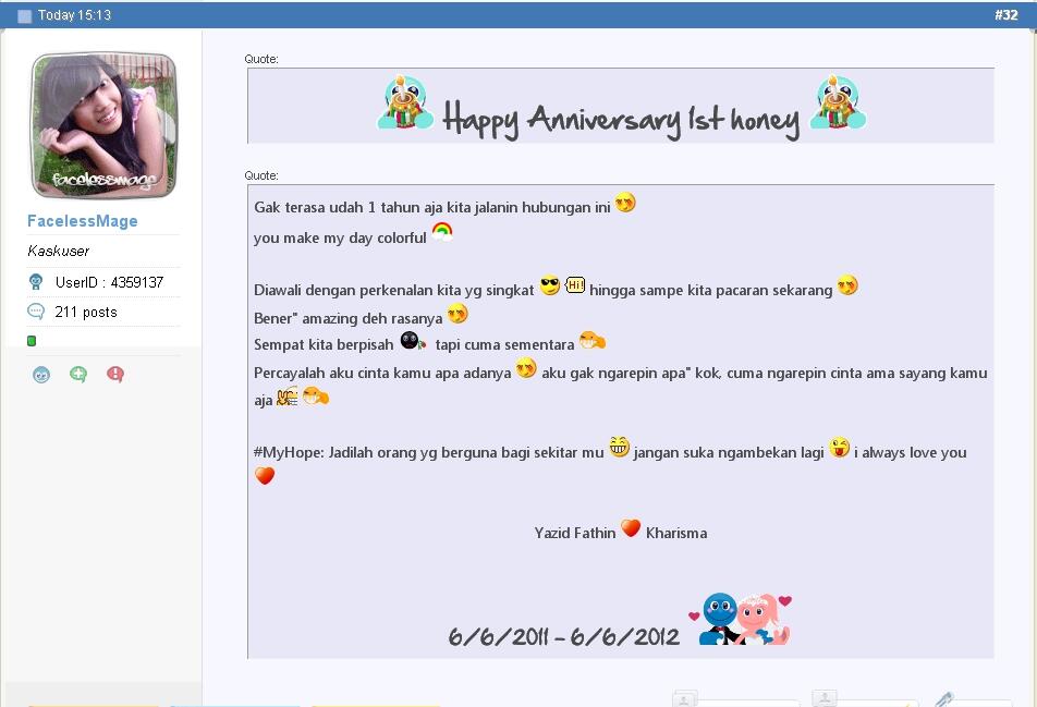 &#91;Serunya Liburan&#93; First 1st Anniversary | Ide Buat Kadonya Dari Kaskuser!