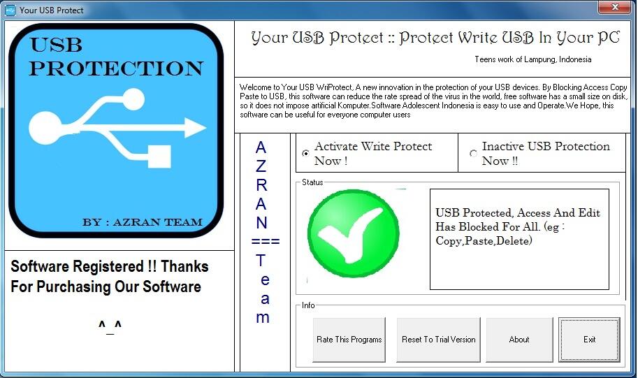 &#91;Share&#93;Yuk proteksi USB agan dengan software satu ini!