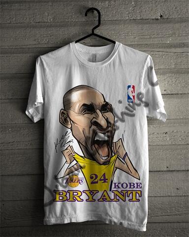 T-SHIRT KAOS DISTRO NBA BASKETBALL ( MIAMI HEAT LAKERS ETC) & SLAMDUNK READY STOCK !!
