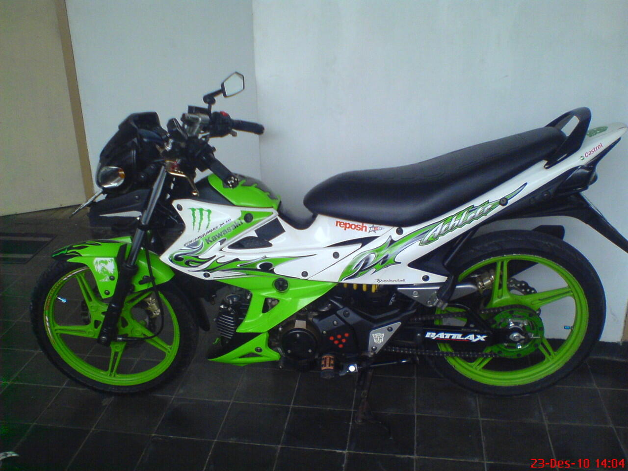 Foto Modifikasi Motor Kawasaki Athlete  Modifikasi Yamah NMAX