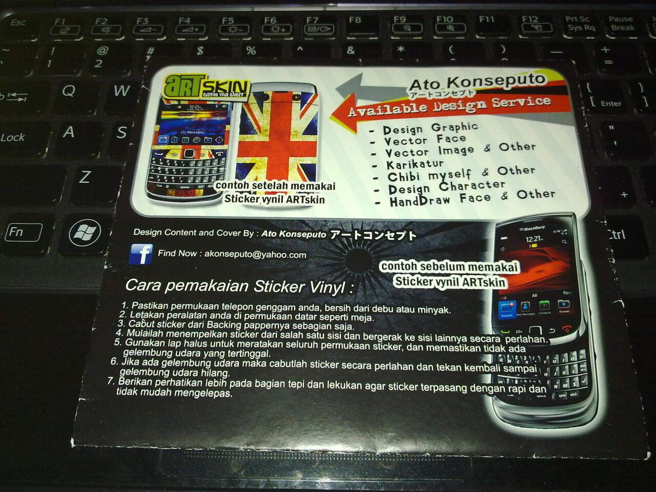 WTS skin Hape / garskin untuk android, nokia and Blackberry Murah dengan POLA BARU