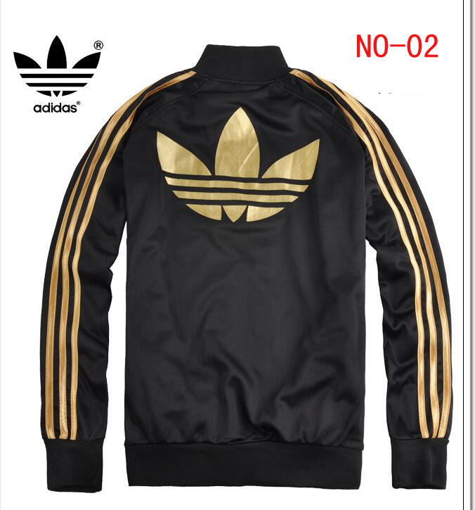 adidas gold stripe jacket