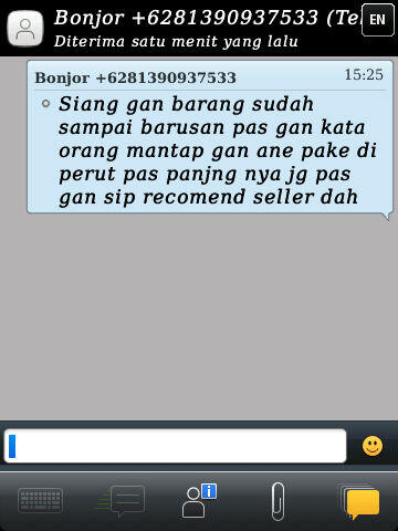 Testimonial&amp;bukti laporan barang sampai ORIGINAL 100% dikipli dijamin asli gan