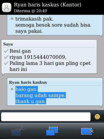 Testimonial&amp;bukti laporan barang sampai ORIGINAL 100% dikipli dijamin asli gan