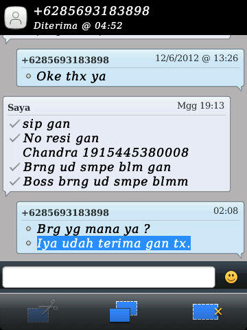 Testimonial&amp;bukti laporan barang sampai ORIGINAL 100% dikipli dijamin asli gan