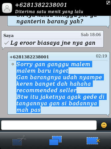 Testimonial&amp;bukti laporan barang sampai ORIGINAL 100% dikipli dijamin asli gan