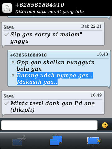 Testimonial&amp;bukti laporan barang sampai ORIGINAL 100% dikipli dijamin asli gan