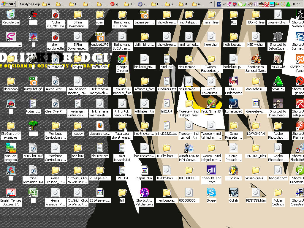 tampilan desktop ane! *inspiratipp-inopativ*