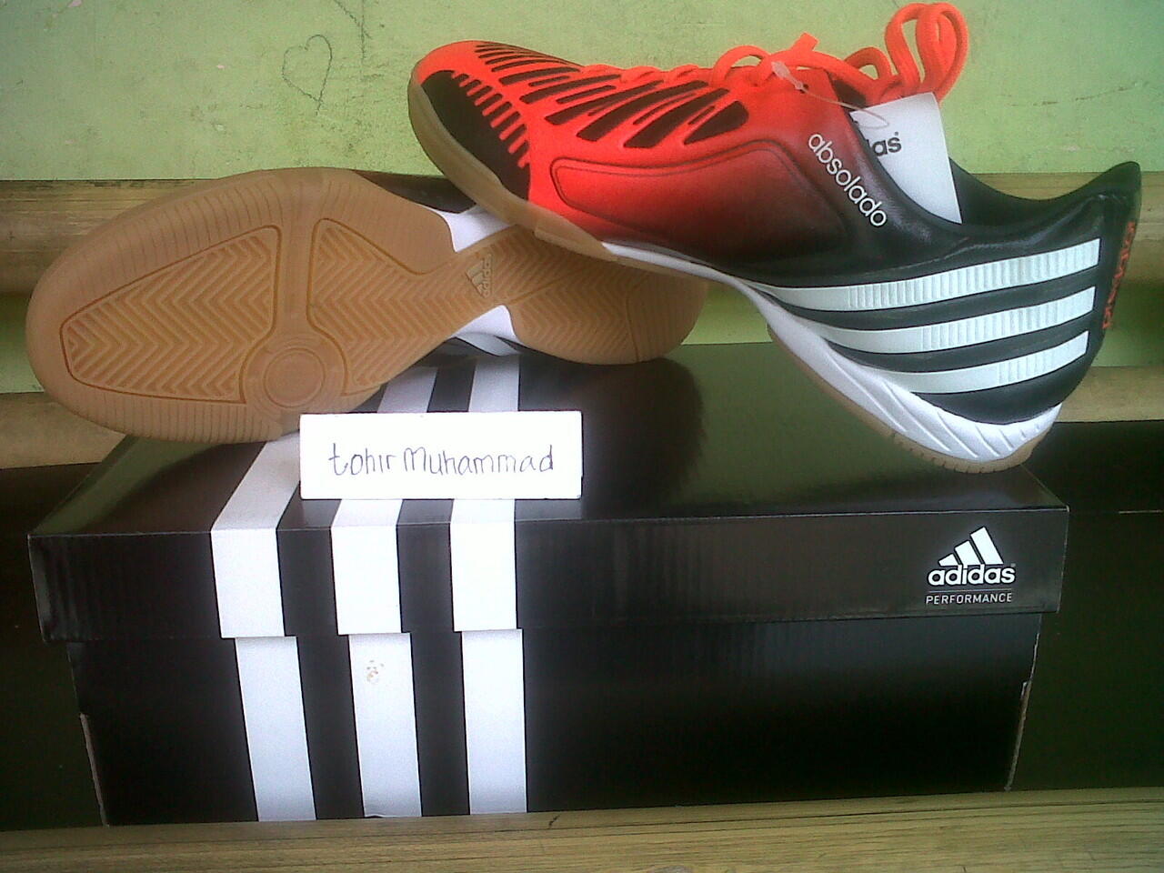 sepatu futsal adidas predator predito absolado LZ (lethal zone) 100% original
