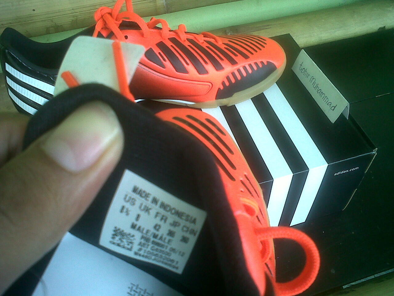 sepatu futsal adidas predator predito absolado LZ (lethal zone) 100% original