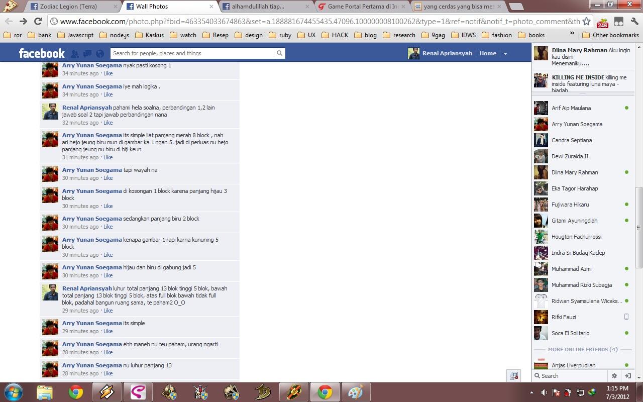 yang cerdas yang bisa menjawab