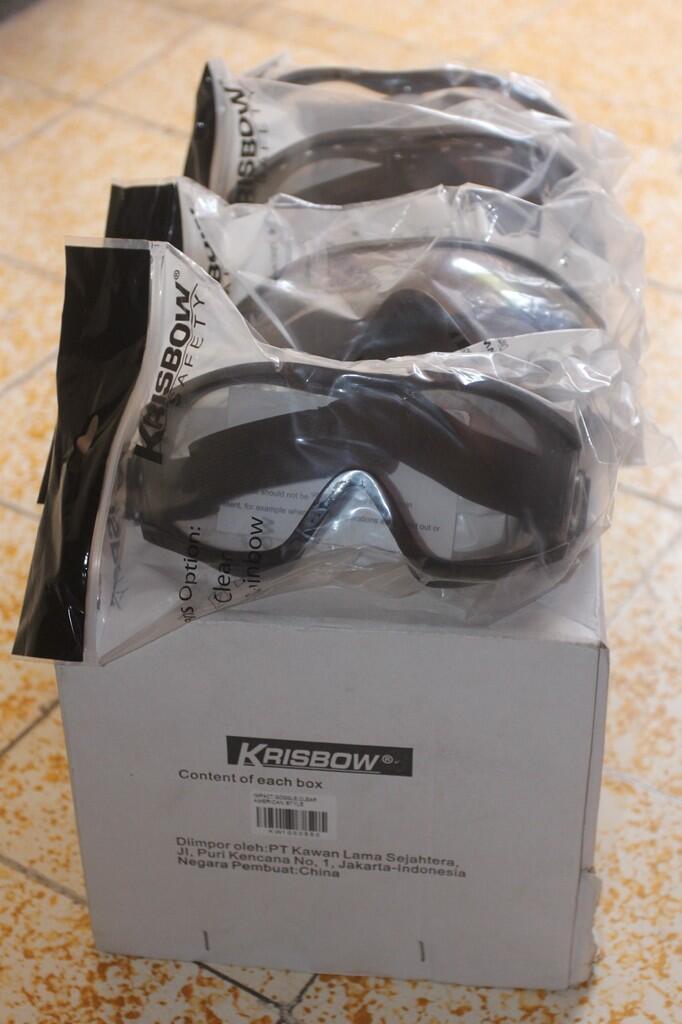 JUAL KACAMATA SAFETY GOGGLE KRISBOW MURAH KASKUS ARCHIVE