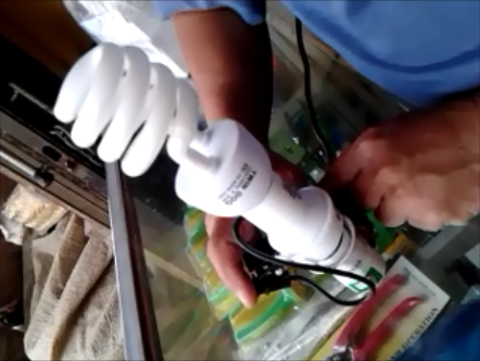 24 Ribu!! Fitting Otomatis Sensor Cahaya (Siang otomatis mati, Malam otomatis nyala)