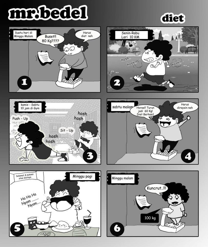 Update komik mr.bedel ah.. part 4