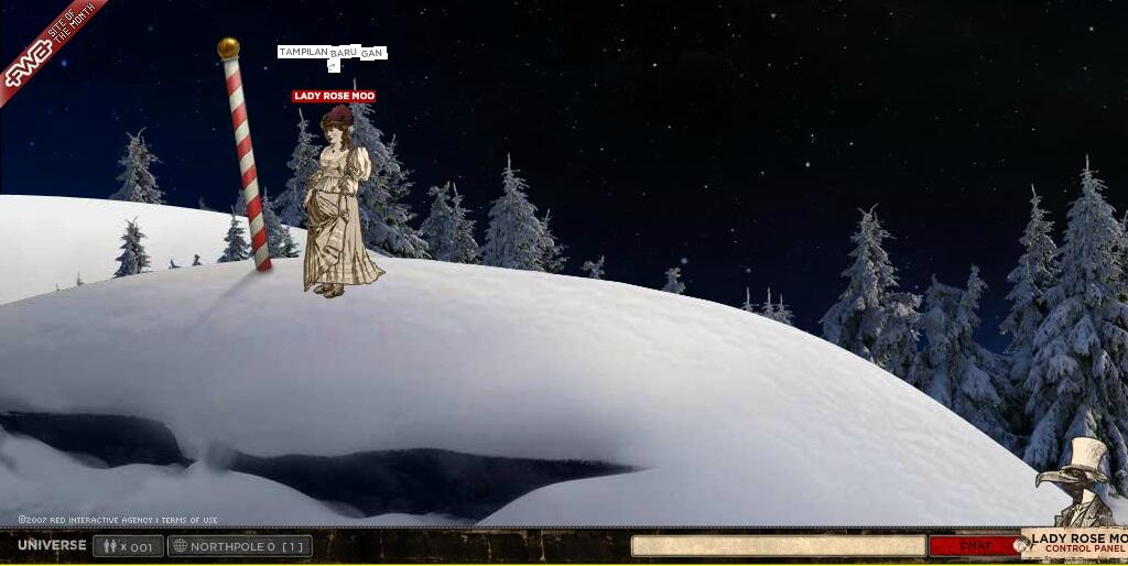 tampilan baru reduniverse.com -North Pole- masuk gan!!