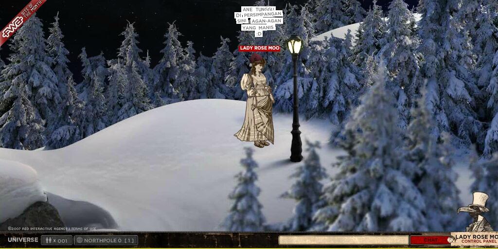 tampilan baru reduniverse.com -North Pole- masuk gan!!