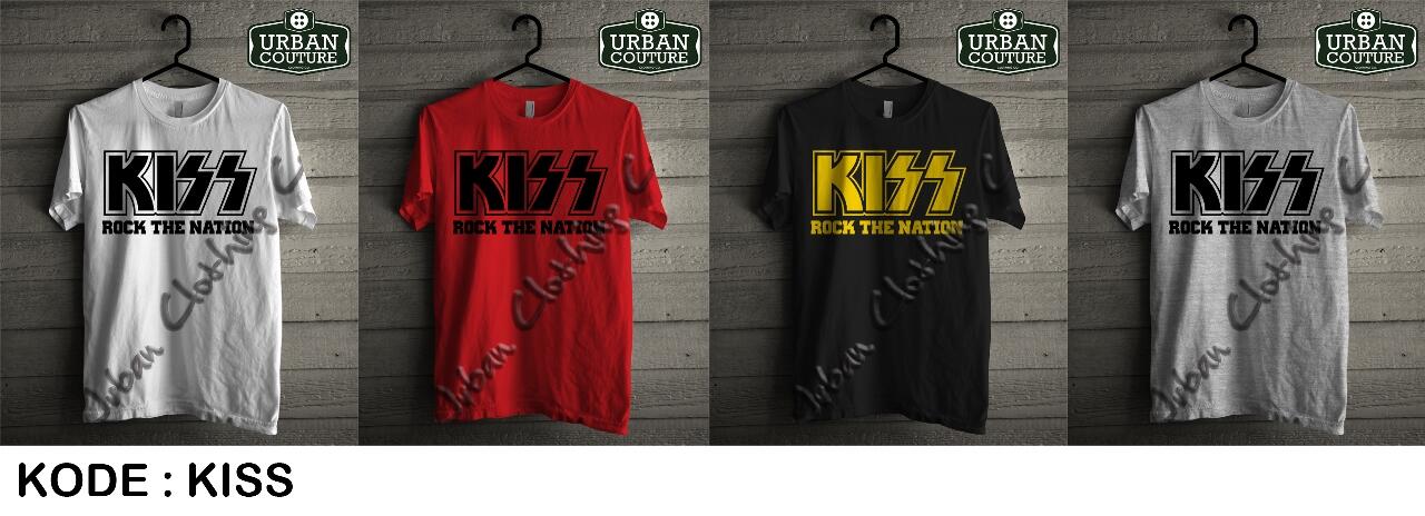 KAOS DISTRO ROCK BAND SERIES (OASIS,BLINK 182, KISS,COLDPLAY, BEATLES, MAROON 5, ETC)