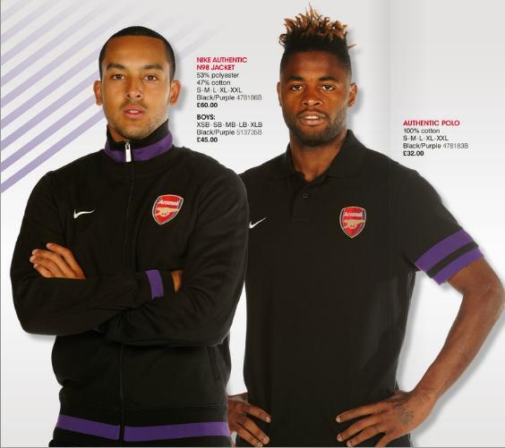 Jersey Away Arsenal BARU 12/13 &#91;Purple Reign&#93;