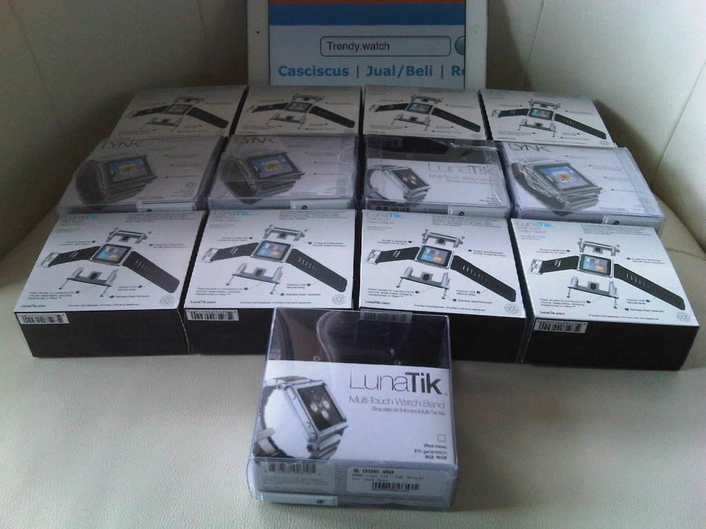 Obal Termurah Jam Tangan LUNATIK,LYNK, IWATCHZ ELEMENTAL FOR IPOD NANO 6GEN 200rb an
