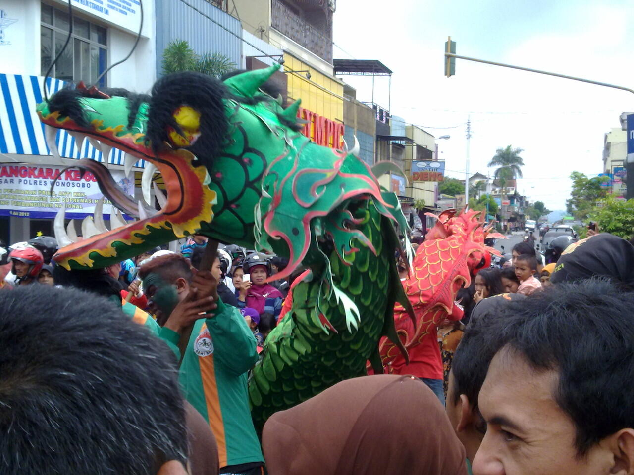Ane mau share Foto Menyongsong HUT Wonosobo gan... Keren....