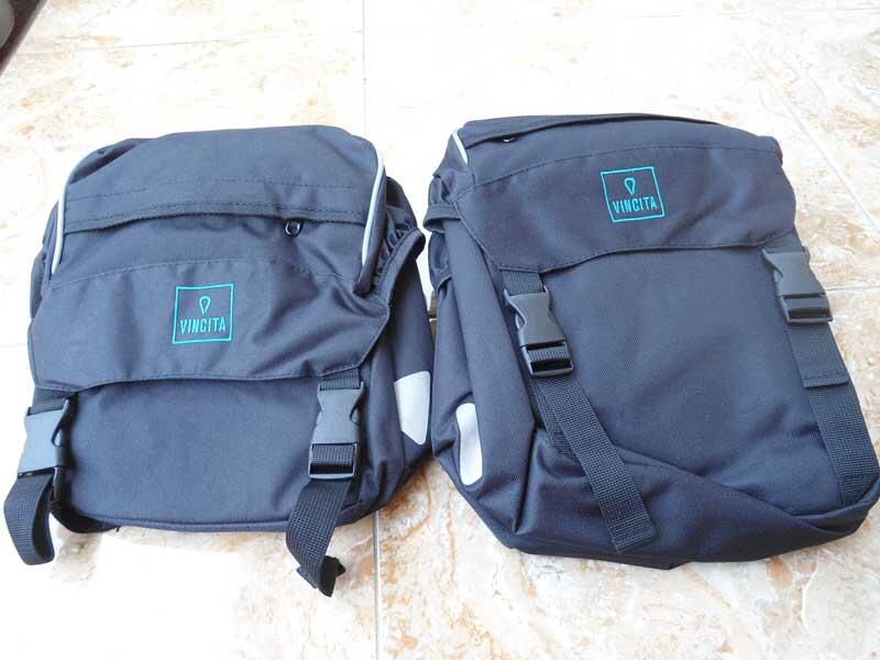 pannier bag tas sepeda kayak tukang pos merk vincita pannier bag tas sepeda kayak tukang pos merk vincita