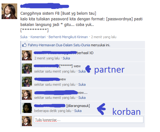 Hack FB tanpa harus jadi Hacker atau bantuan Software &#91;PIC&#93; lumayan buat cengir