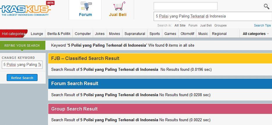 5 Polisi yang Paling Terkenal di Indonesia