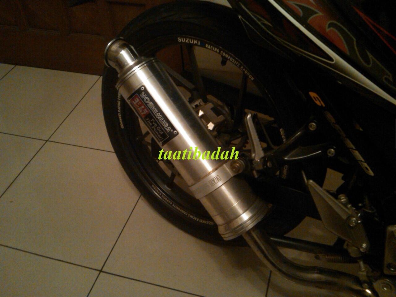 Terjual ۩ Knalpot Yoshimura Jupiter Z, Vega, Shogun, Smash 