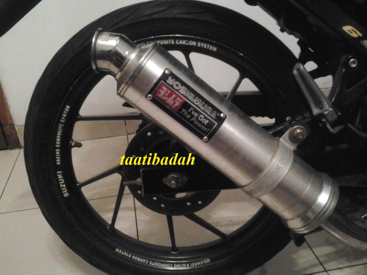 Terjual ۩ Knalpot Yoshimura Jupiter Z, Vega, Shogun, Smash 