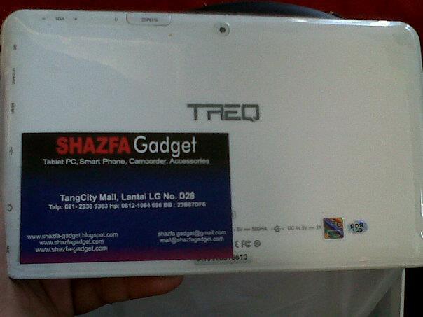 TREQ a10g duo shazfa gadget jual macam2 tablet pc