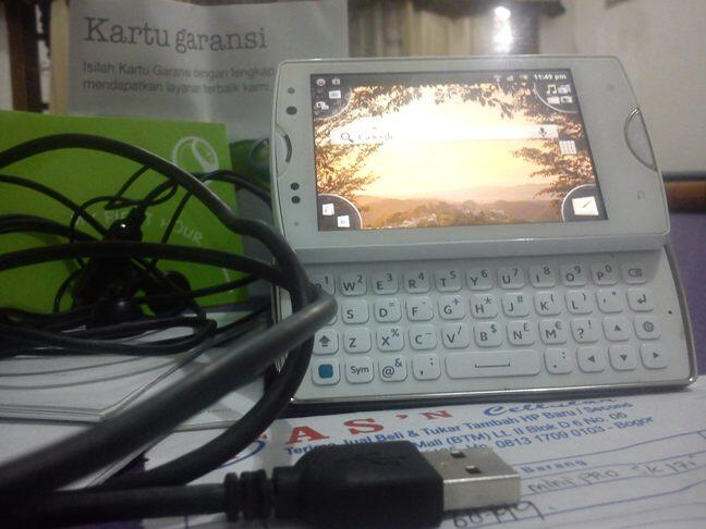 XPERIA MINI PRO WHITE SK17i